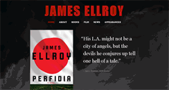 Desktop Screenshot of jamesellroy.net